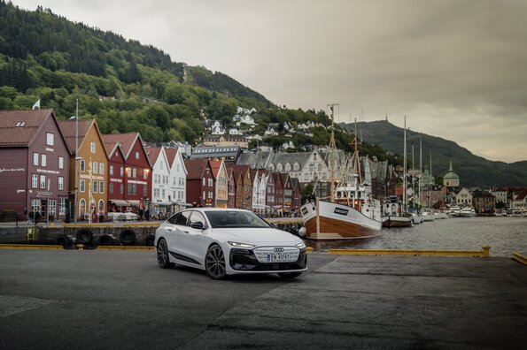 Audi A6 E Tron Road Trip 1
