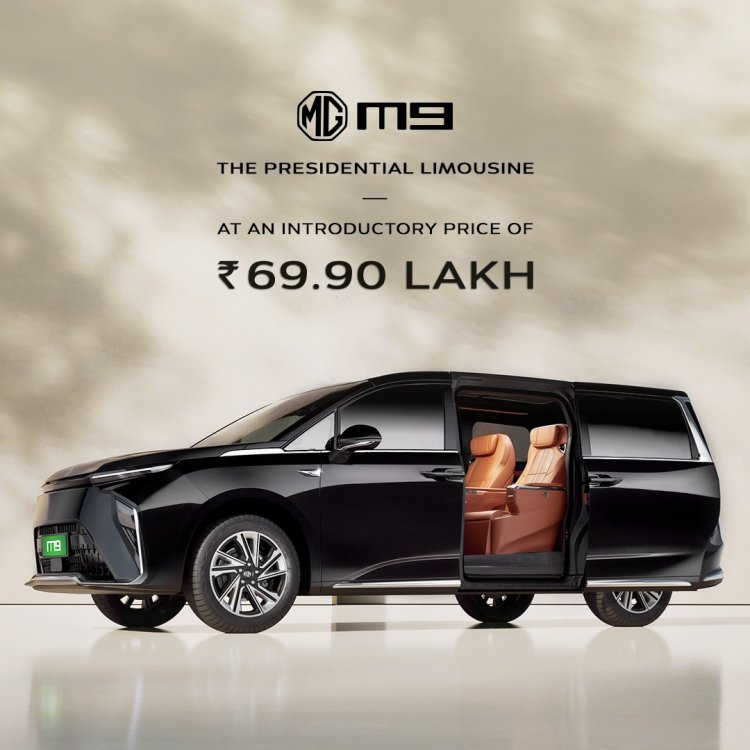 «MG M9» Hindistanda - 548 km məsafəyə qədər elektrik limuzin!