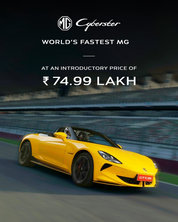 Mg Cyberster India 2