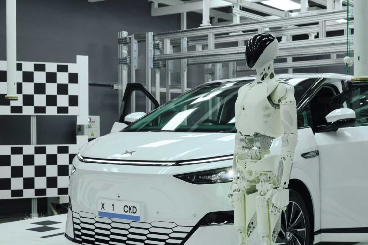 The First Locally Produced Xpeng X9 Rolled Off