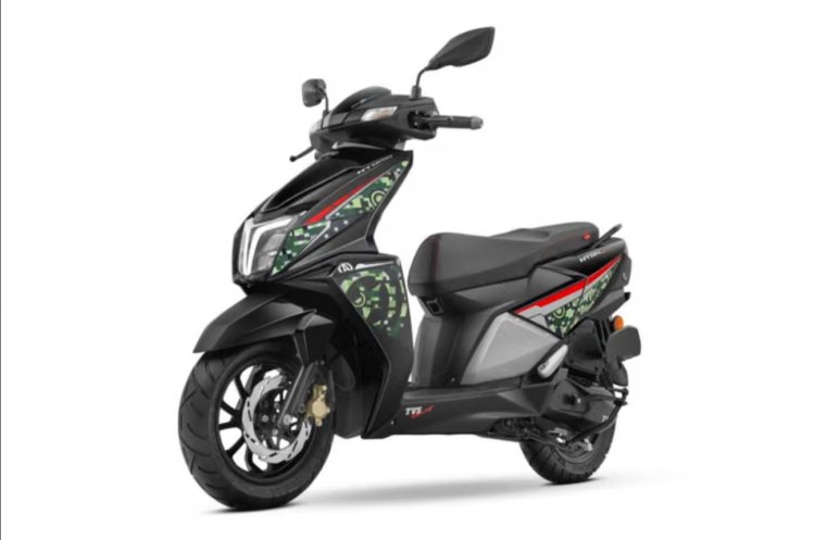 Tvs Ntorq Captain America Edition