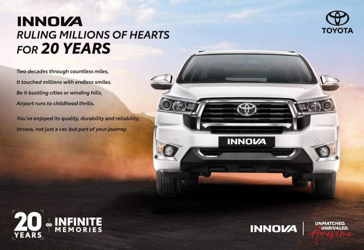 20 Years Celebration Innova