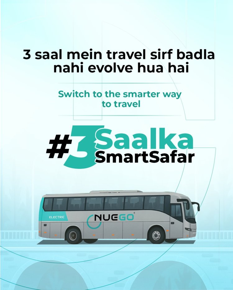 Nuego Turns 3 In India