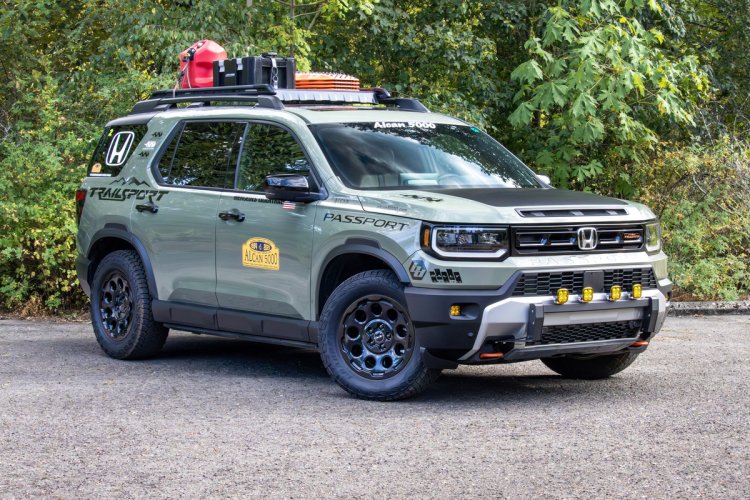 2026 Honda Passport Trailsport zu erobern 6000 Meilen Alcan 5000 RALY