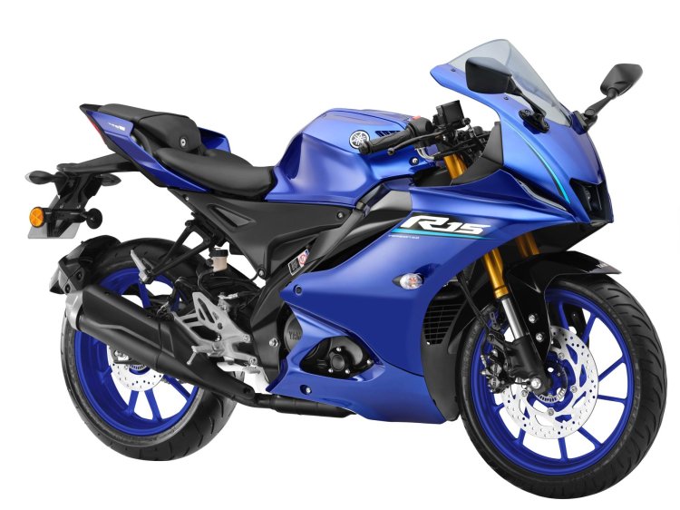 2025 Yamaha R15 Racing Blue