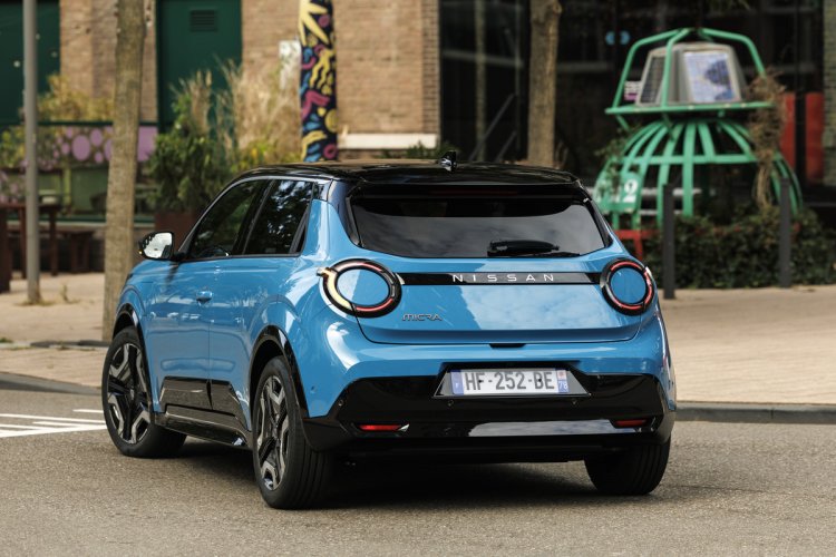 Nissan Micra Electric Rear Quarter