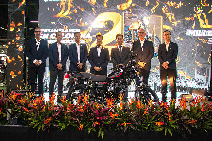 Suzuki Motor De Colombia Hits 2 Million Motorcycle
