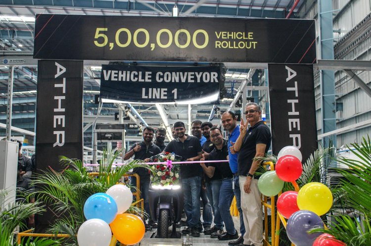 Ather Energy 5 Lakh Electric Scooter Production Mi