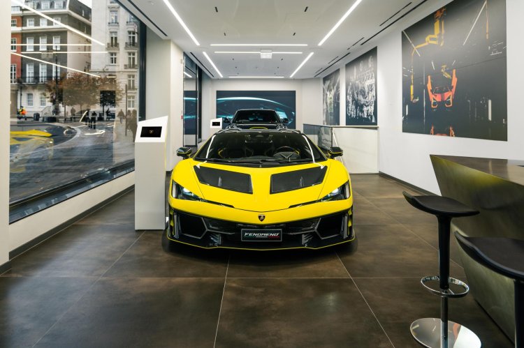 Lamborghini Mayfair Showroom