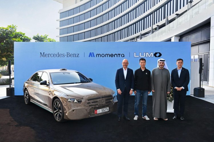 Mercedes Benz Momenta Lumo Sclass Robotaxi 1 Scale