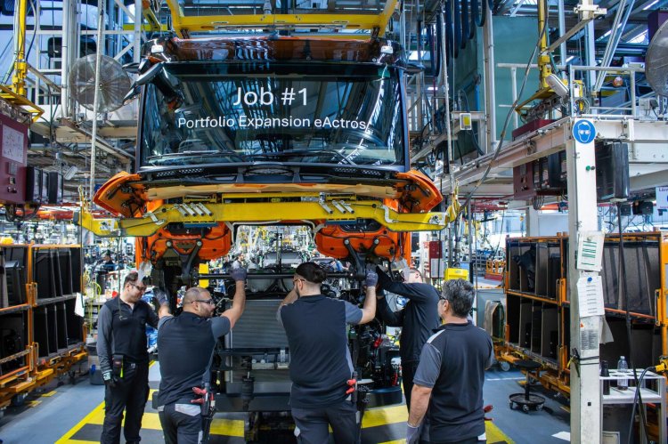 Daimler Truck Eactros Production Worth Plant Scale