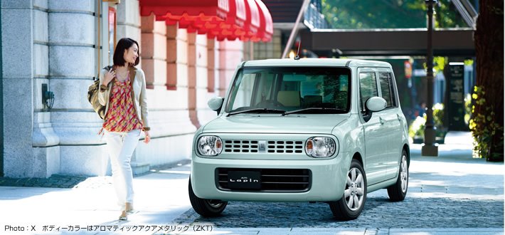 2009 suzuki alto lapin green front