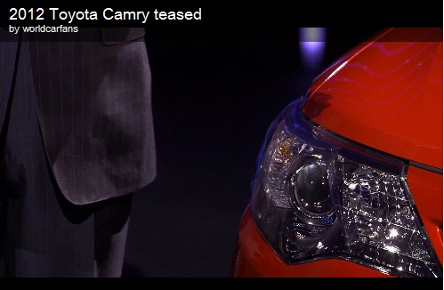 2012 Toyota Camry headlamp
