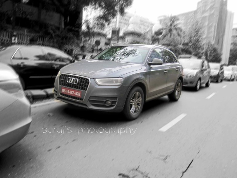 Audi Q3 spied India