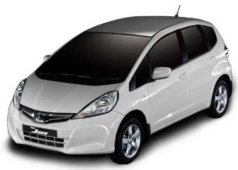 Honda Jazz Facelift white