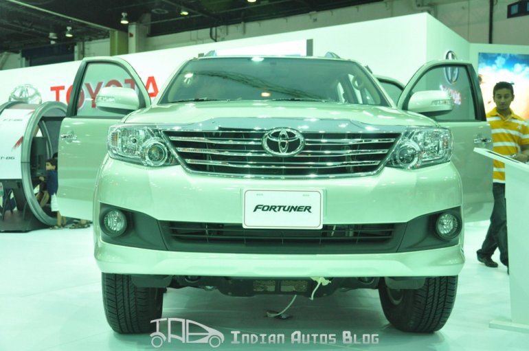 Toyota Fortuner Facelift Dubai International Motor Show