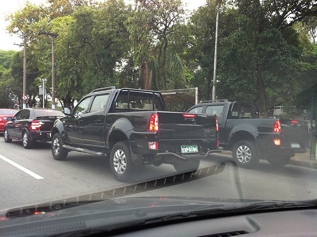 Tata Xenon on test in Brazil