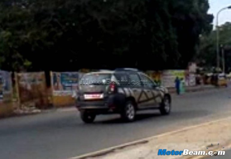 Renault Duster Spied in Chennai