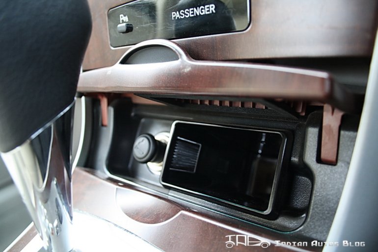 Facelifted Toyota Corolla Altis small storage