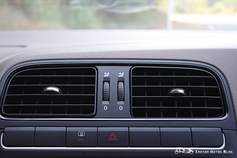 Skoda Rapid AC vents
