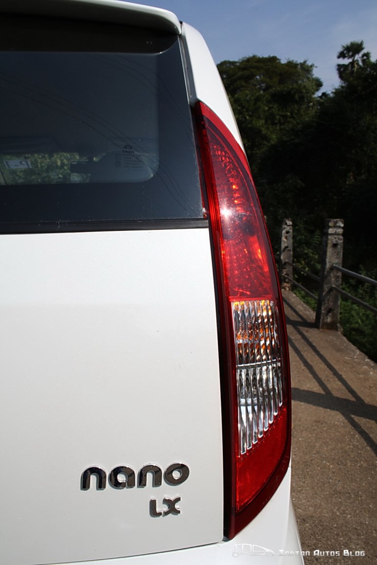 2012 Tata Nano tail lamps