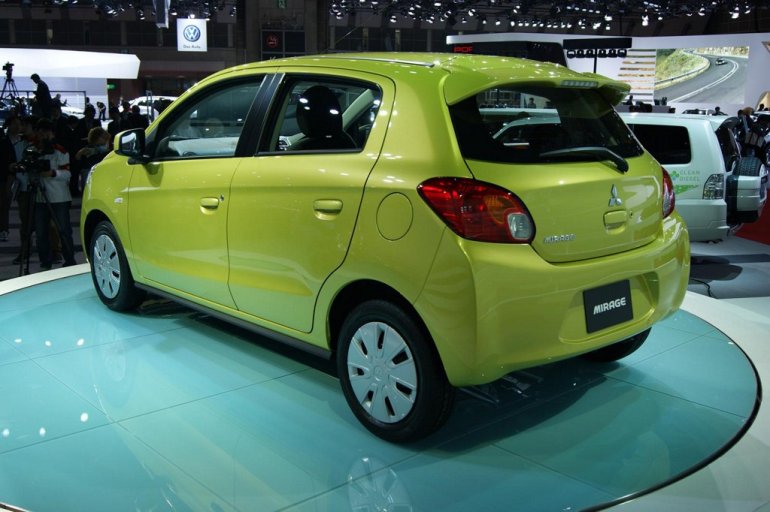 Mitsubishi Mirage rear