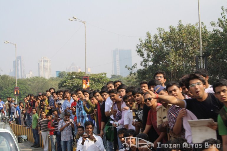 2012 Parx Supercar Parade crowd