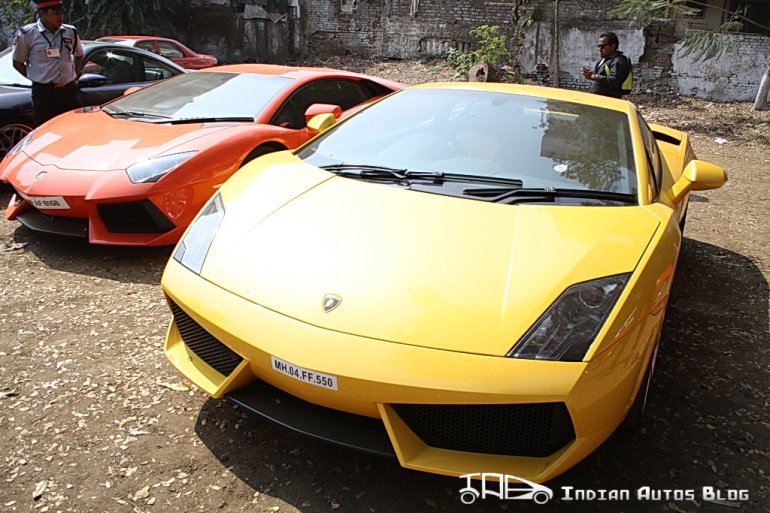 2012 Parx Supercar Parade Lamborghini Gallarado