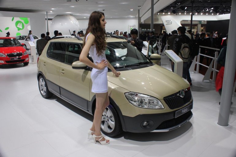 Skoda Fabia Scout Delhi Auto Expo
