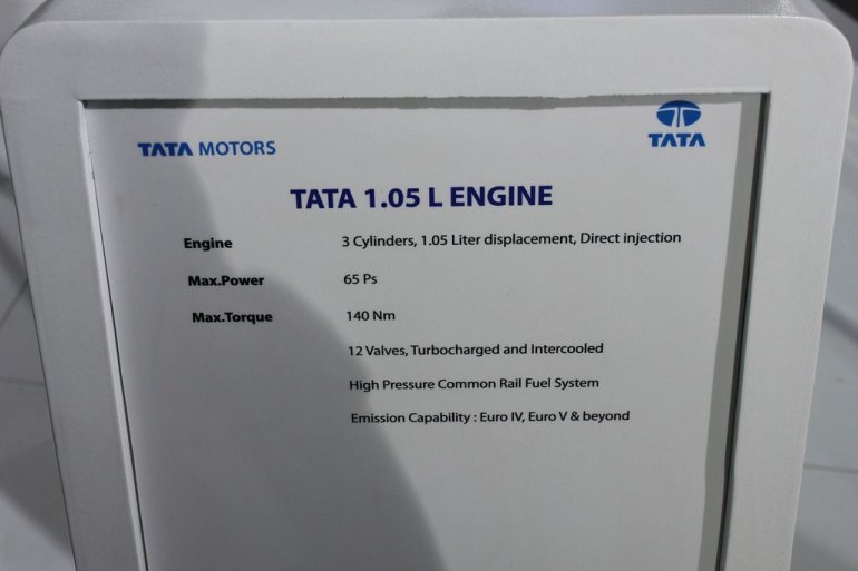 Tata 1-liter DICOR engine specifications