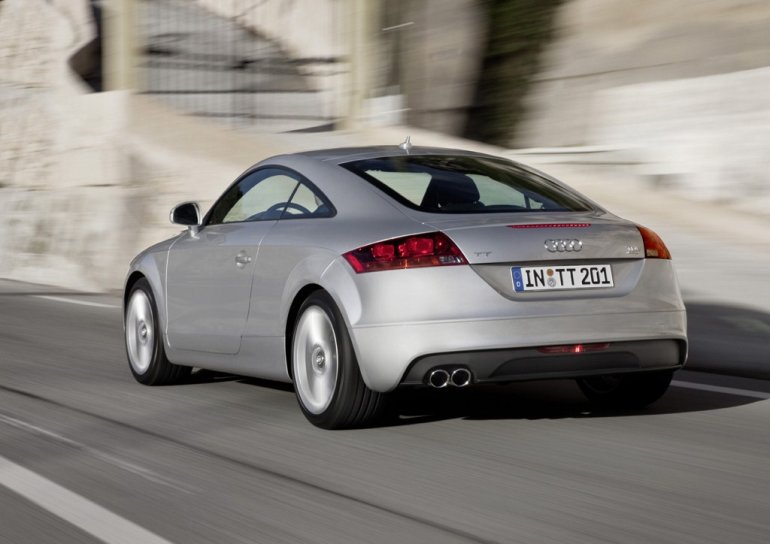 Audi TT official image rear