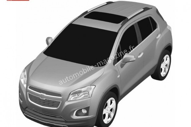 Chevrolet Compact SUV patents side