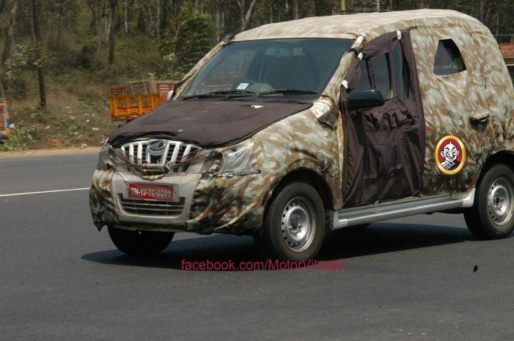 Mahindra Mini Xylo spyshots side