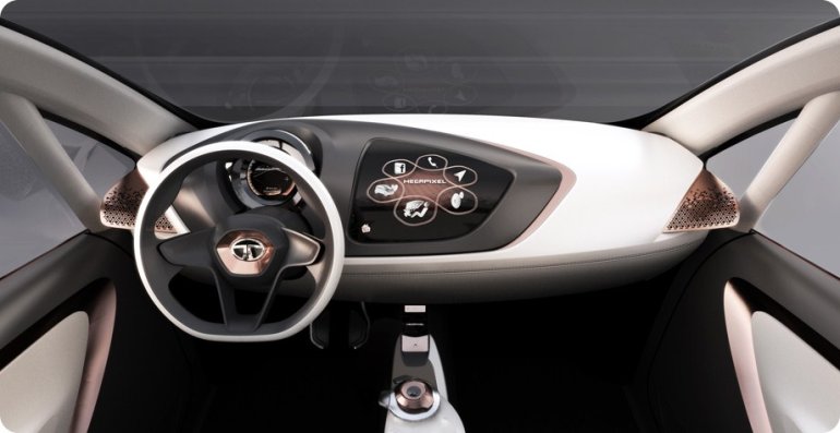 Tata Megapixel Concept dashboard