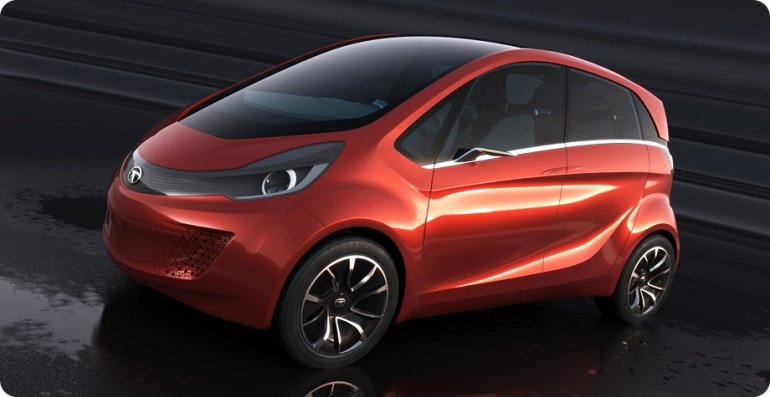 Tata Megapixel Concept front three quarters