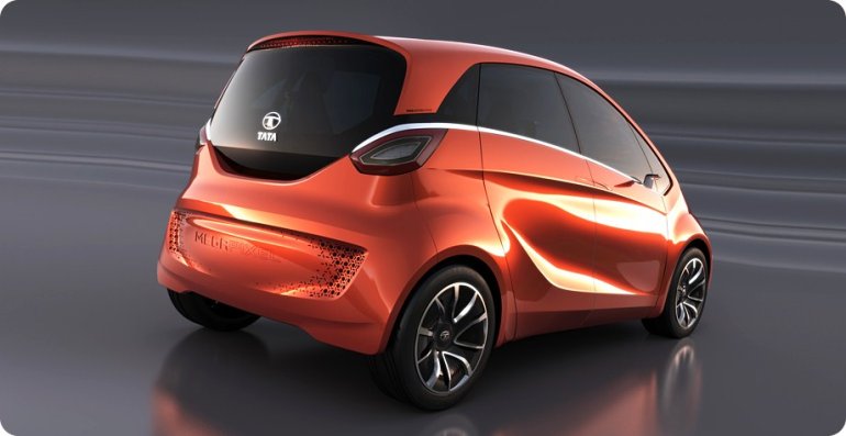 Tata Megapixel Concept rear three quarters