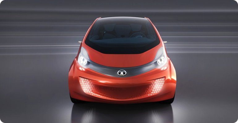 Tata Megapixel Concept LED headlights