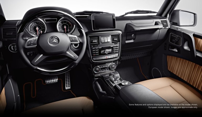 2013 G-Class G63 AMG interior