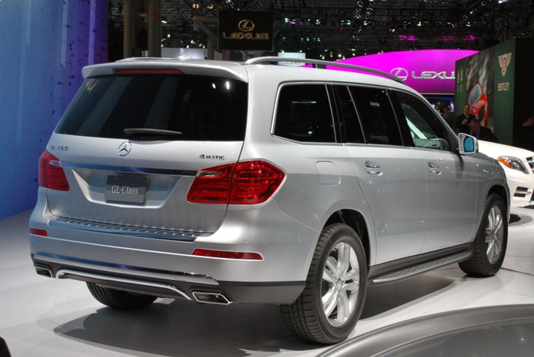 2013 Mercedes GL Class rear