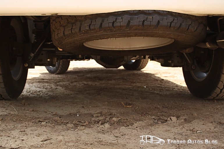 Force One spare wheel