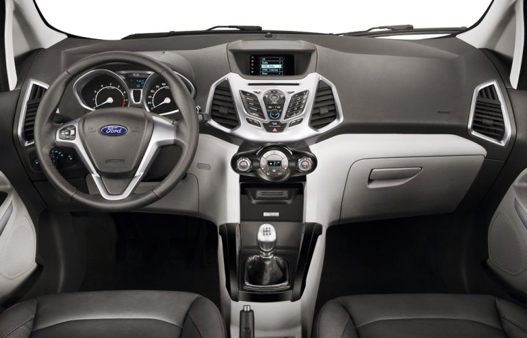Ford EcoSport press images dashboard