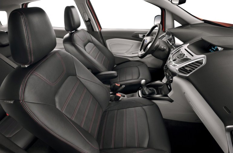 Ford EcoSport press images front seats