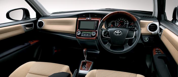 2012 Toyota Corolla Axio dashboard