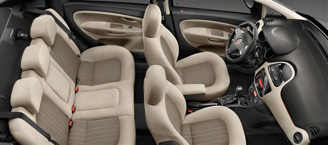 2013 Fiat Linea facelift seats