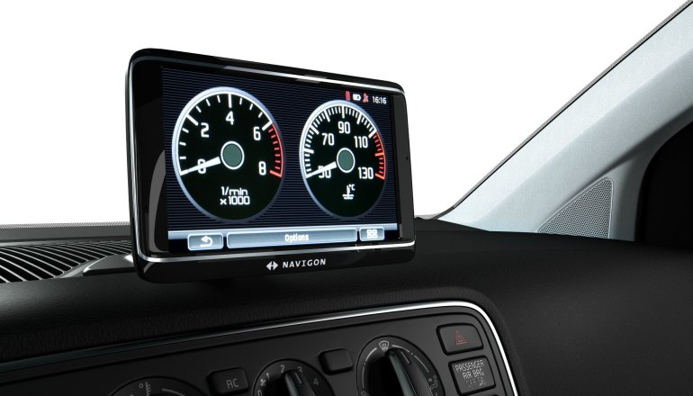 Skoda Citigo dashboard display