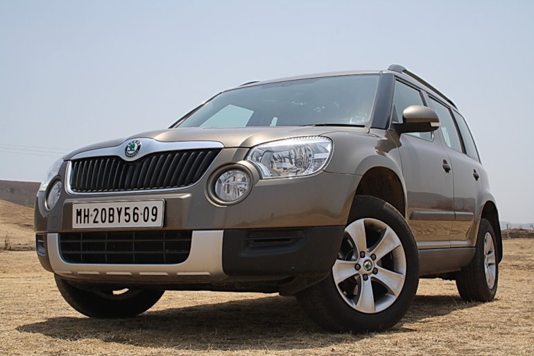 Skoda Yeti front