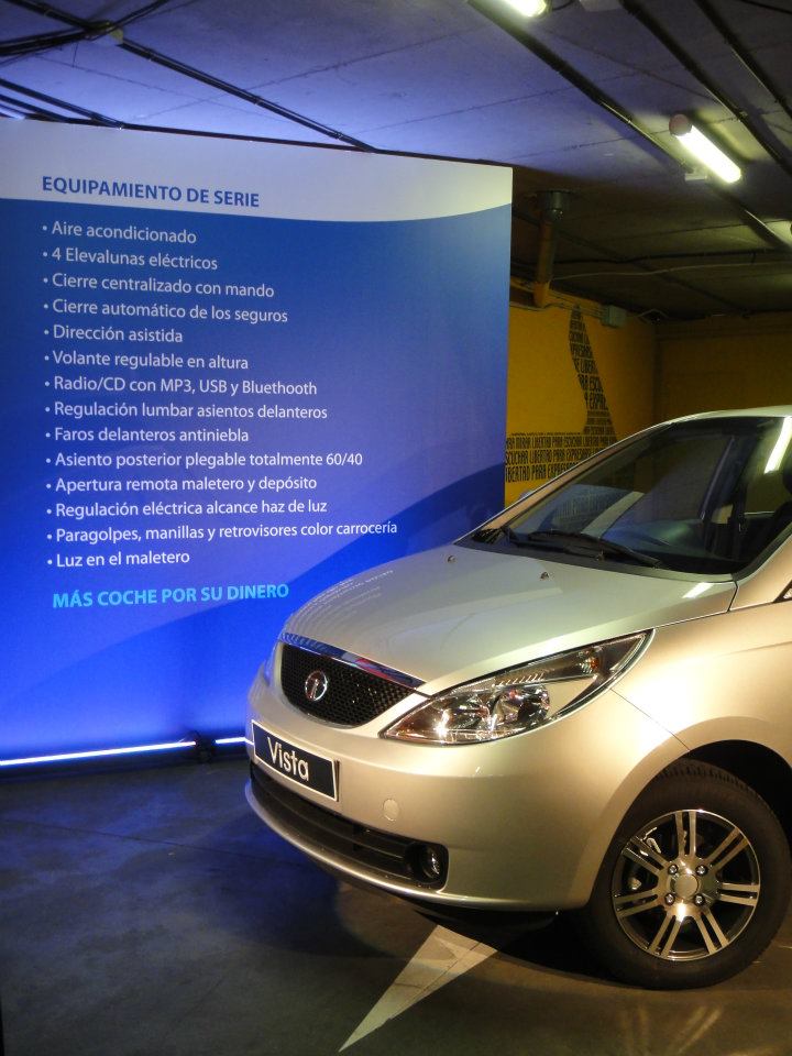 Tata Vista Spain - feature list