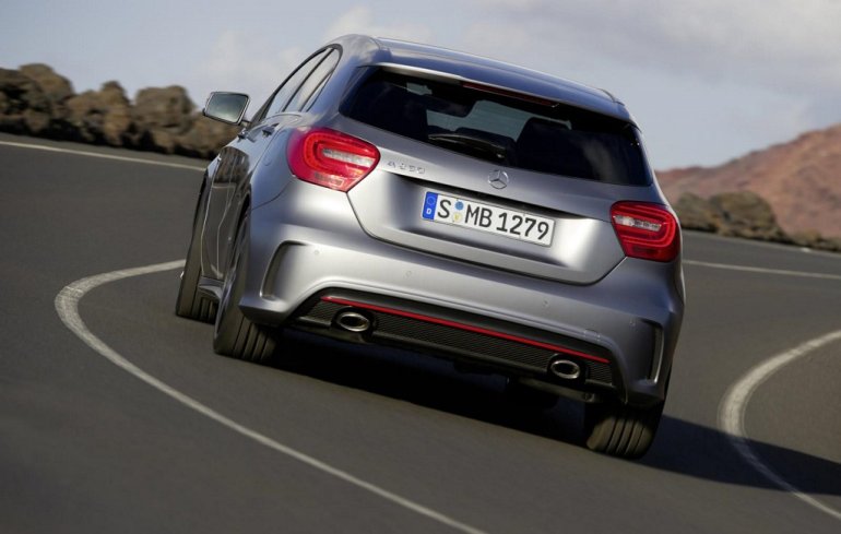 Mercedes A-Class rear