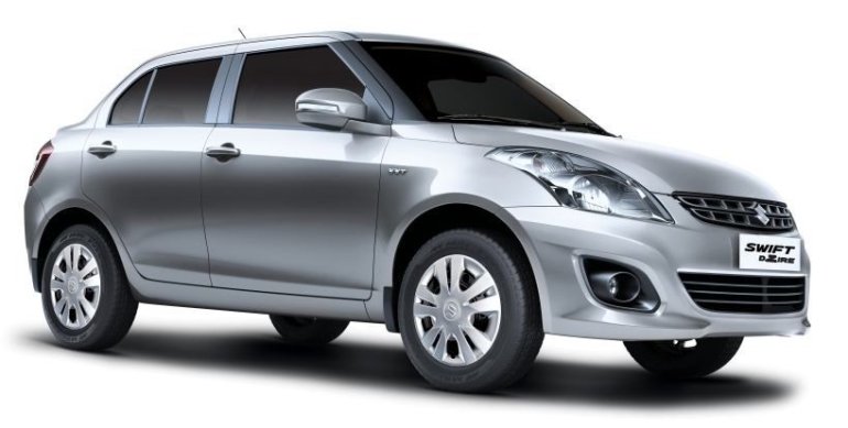 Suzuki Swift Dzire Uruguay front end
