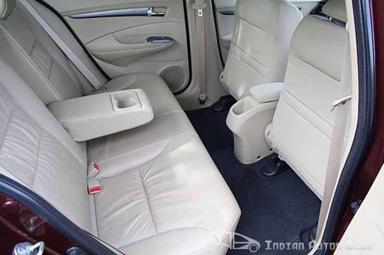 2012 Honda City rear seats